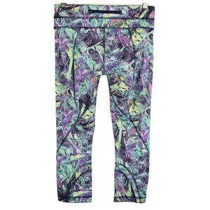 lululemon Run: Inspire Crop II *All Full-On Luxtreme Size 6 in Iridescent Multi